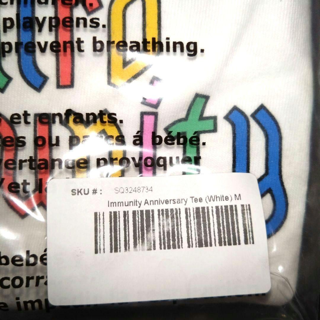 Immunity Anniversary Tee (White）M