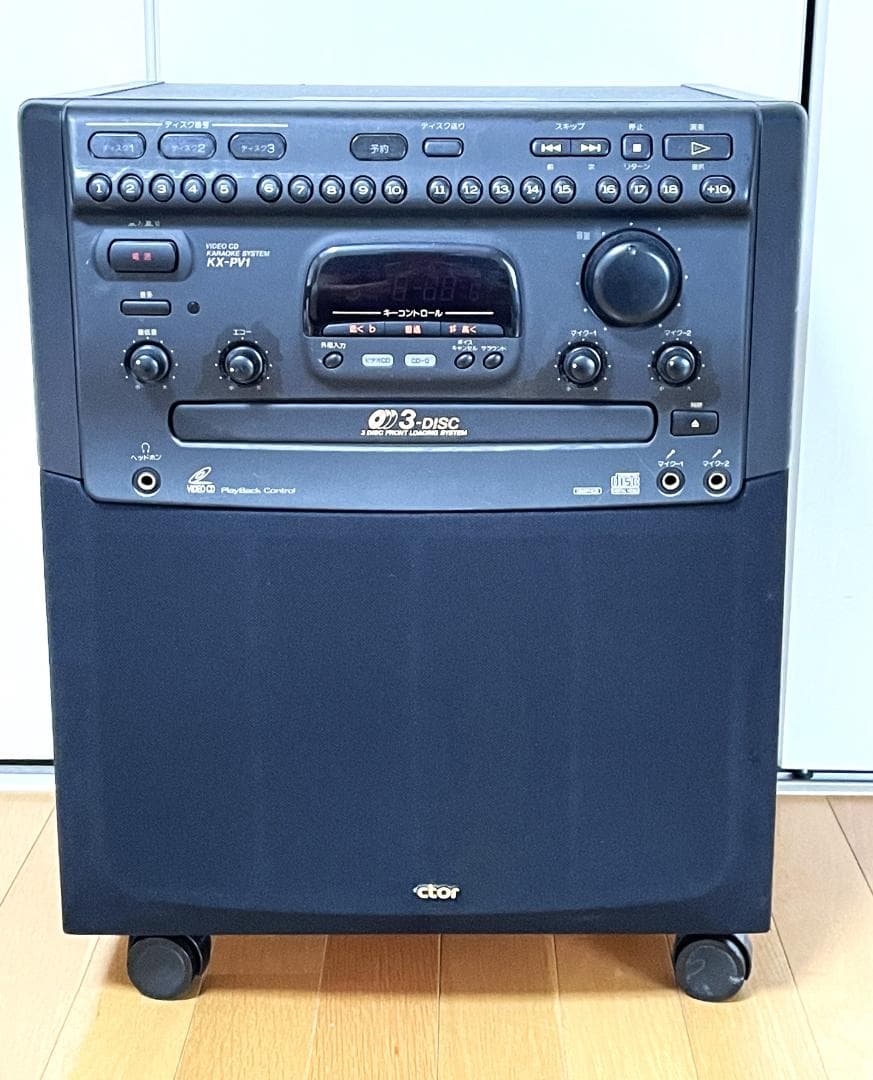 Victorビクター KX-PV1 カラオケ ビデオ CD アンプ スピーカー - メルカリ