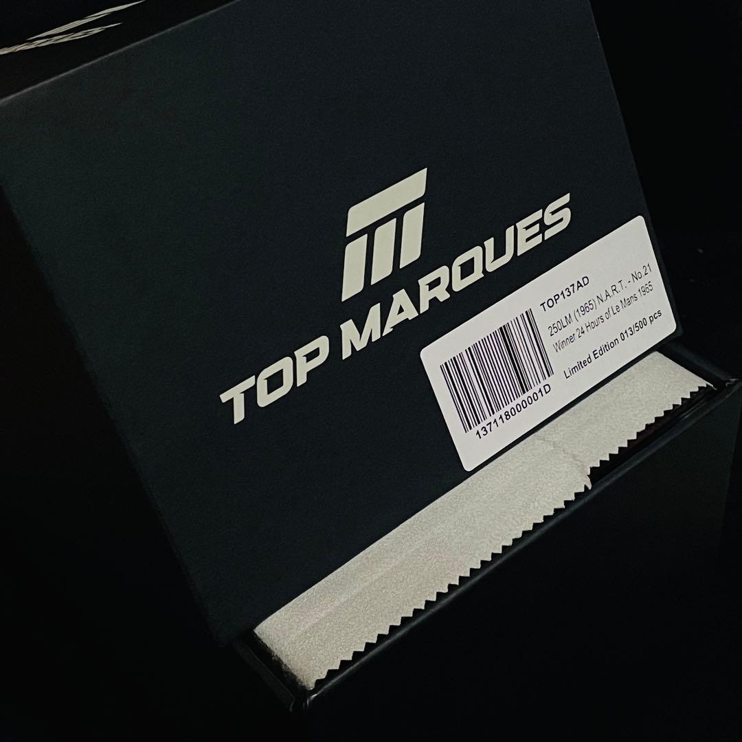 カスタム品 1/18 TOPMARQUES フェラーリ 250LM ルマン 優勝