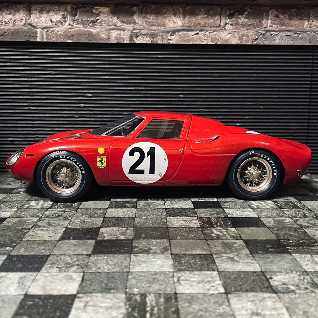 カスタム品 1/18 TOPMARQUES フェラーリ 250LM ルマン 優勝