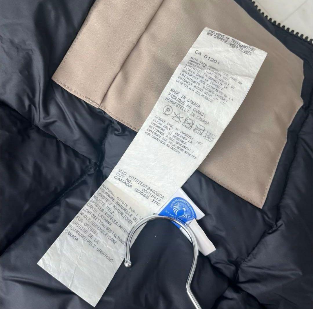 人気色】カナダグース ヴィクトリアパーカー コヨーテファー XS