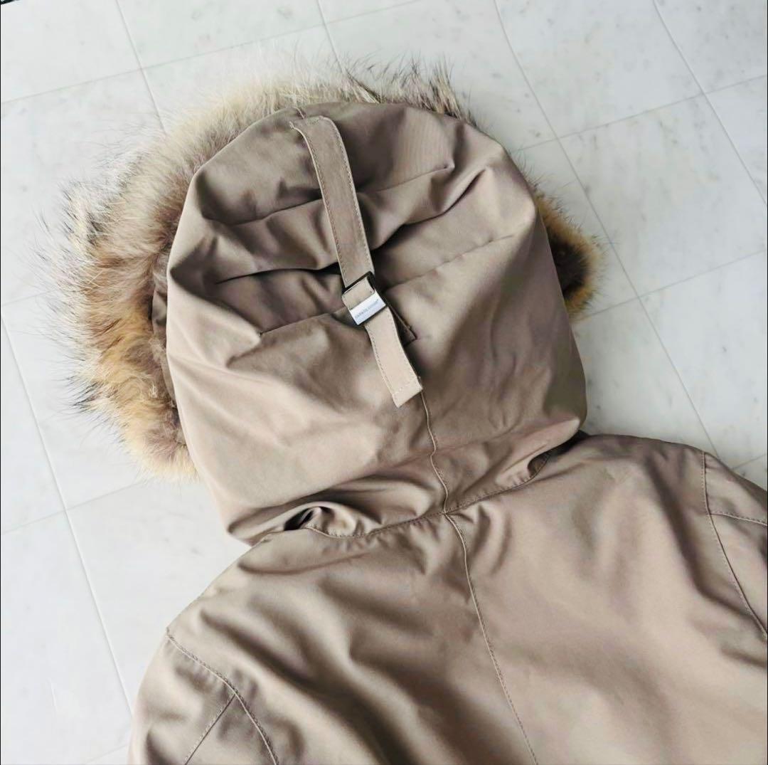 人気色】カナダグース ヴィクトリアパーカー コヨーテファー XS