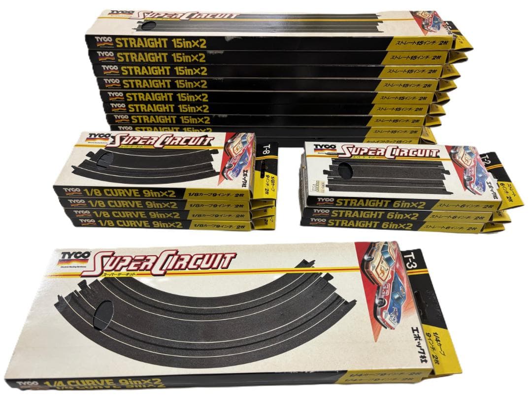 エポック社 TYCO SUPER CIRCUIT S-500 追加パーツ付き - メルカリ