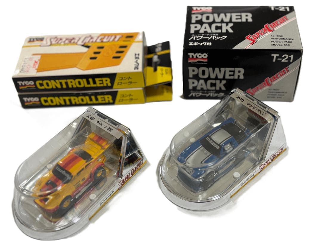 エポック社 TYCO SUPER CIRCUIT S-500 追加パーツ付き - メルカリ