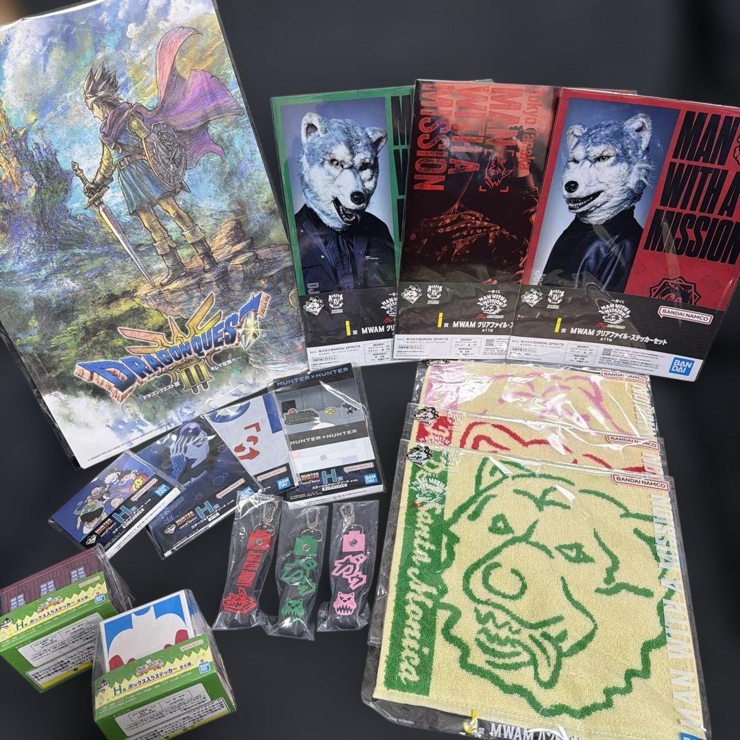 一番くじ　下位賞　ワンピース・ドラゴンボール・NARUTO他　計 300点以上