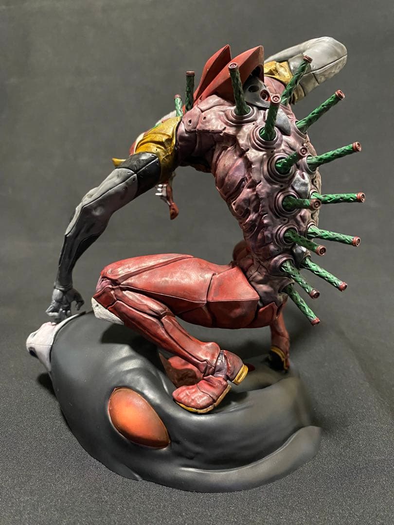 海洋堂，エバンゲリオン2号機獣化ビースト製作塗装完成品