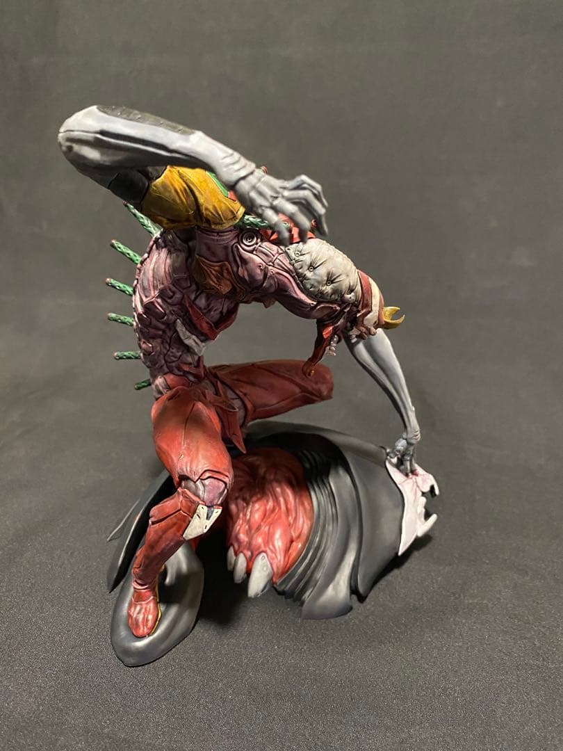 海洋堂，エバンゲリオン2号機獣化ビースト製作塗装完成品