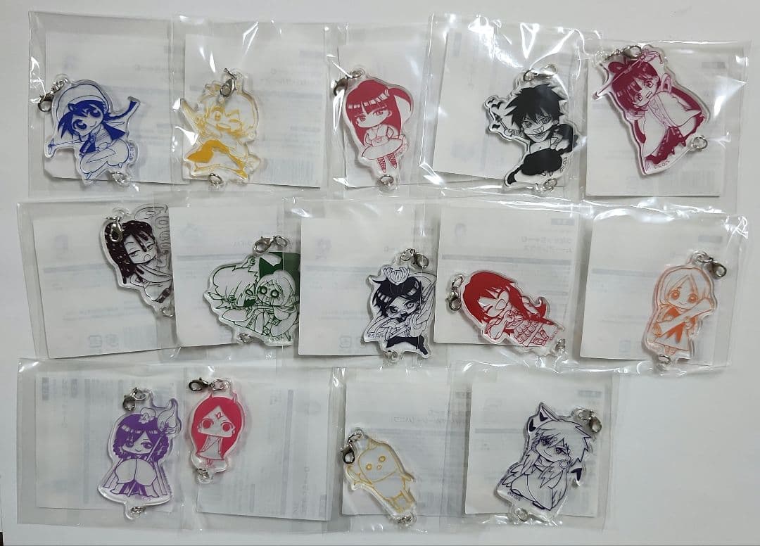 マギ　オンラインくじ　缶バッジ　つながっちゃーむ