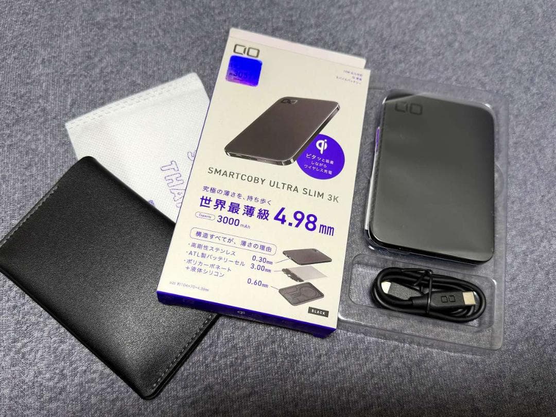 CIO SMARTCOBY ULTRA SLIM 3K モバイル ブラック - メルカリ