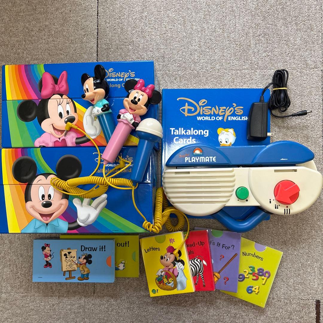 ディズニーワールドファミリー トークアロングカード おまけのカードつき トークアロング・カード｜【公式】「ディズニー英語システム」（DWE