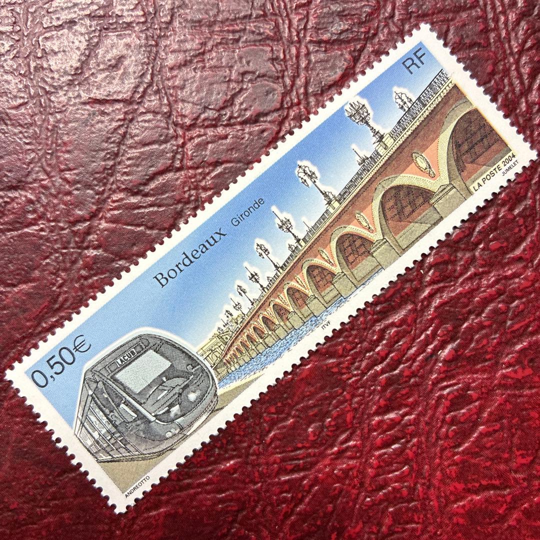 77412セール現品限 外国切手 フランス発行橋1種揃凹版鉄道 - メルカリ