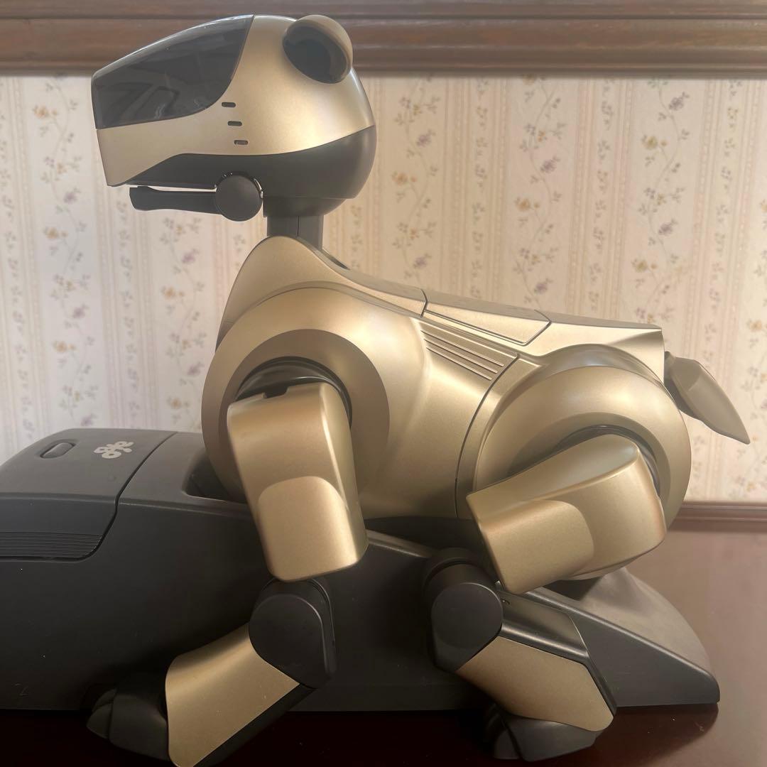 ソニーSONY アイボAIBO ERS-210 犬型ロボット ゴールド 付属品付