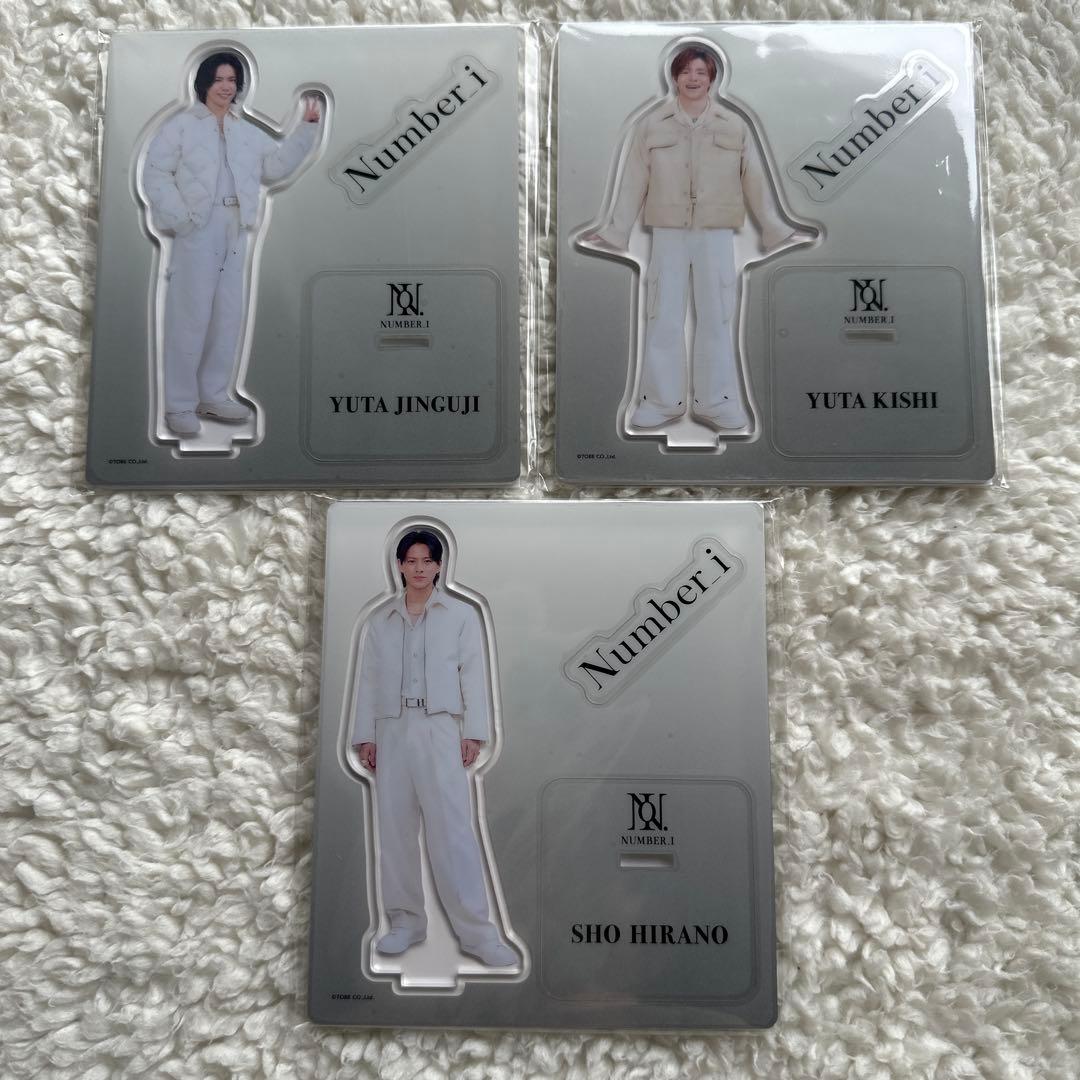 Number_i ナンバーアイ 平野紫耀 神宮寺勇太 岸優太 アクスタ 2025
