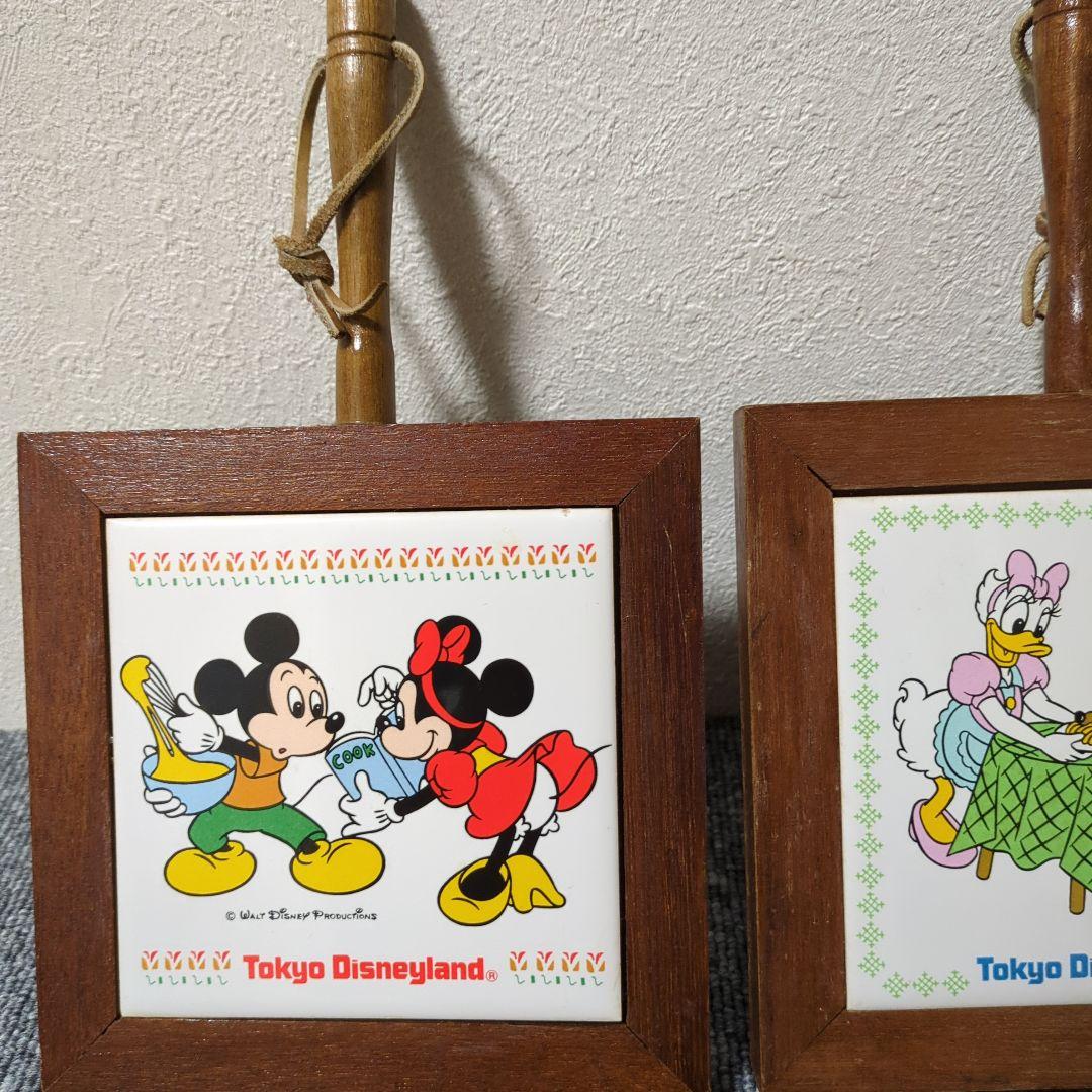 東京ディズニーランド キャラクタータイルアート 3点セット