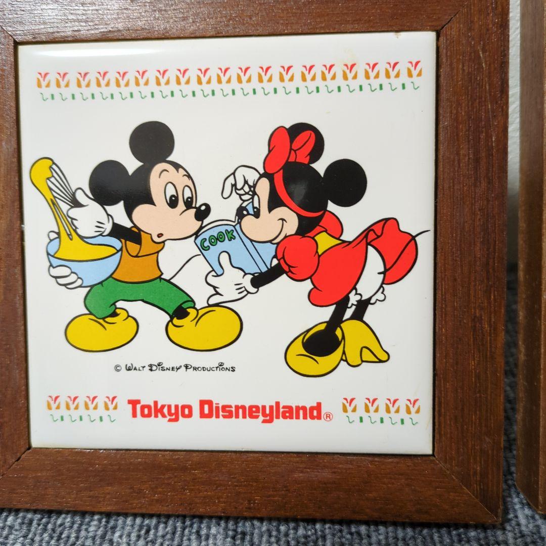 東京ディズニーランド キャラクタータイルアート 3点セット