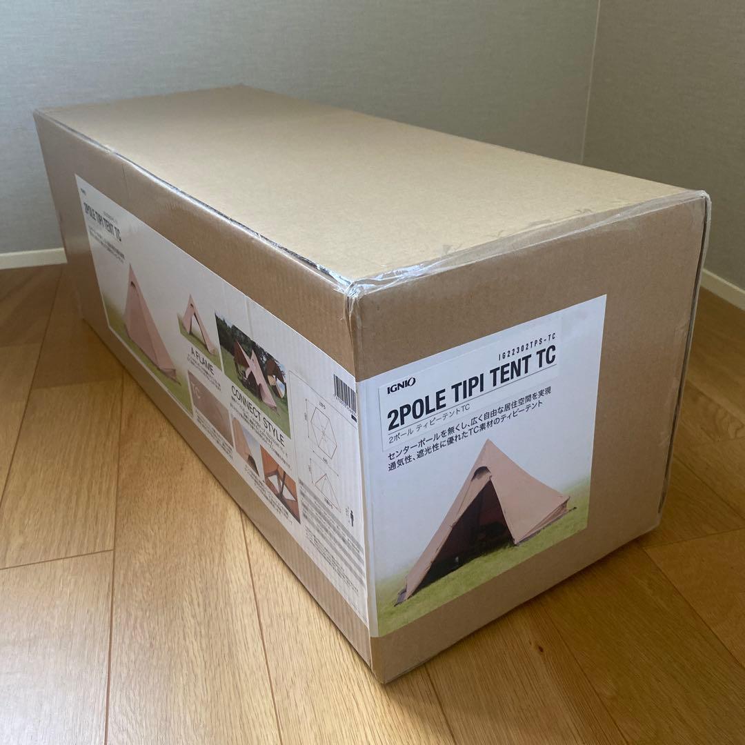 イグニオ 2ポール ティピーテントTC IG22302TPS-TC【新品未使用