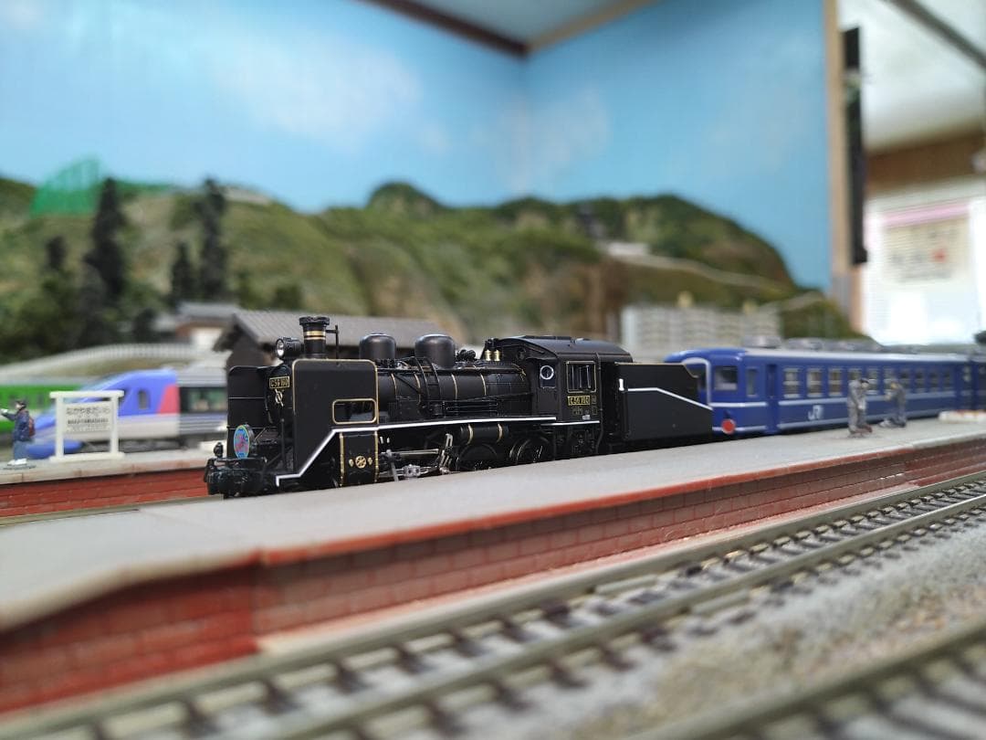 SL北びわこ号 KATO C56 160 ＋ 12系客車