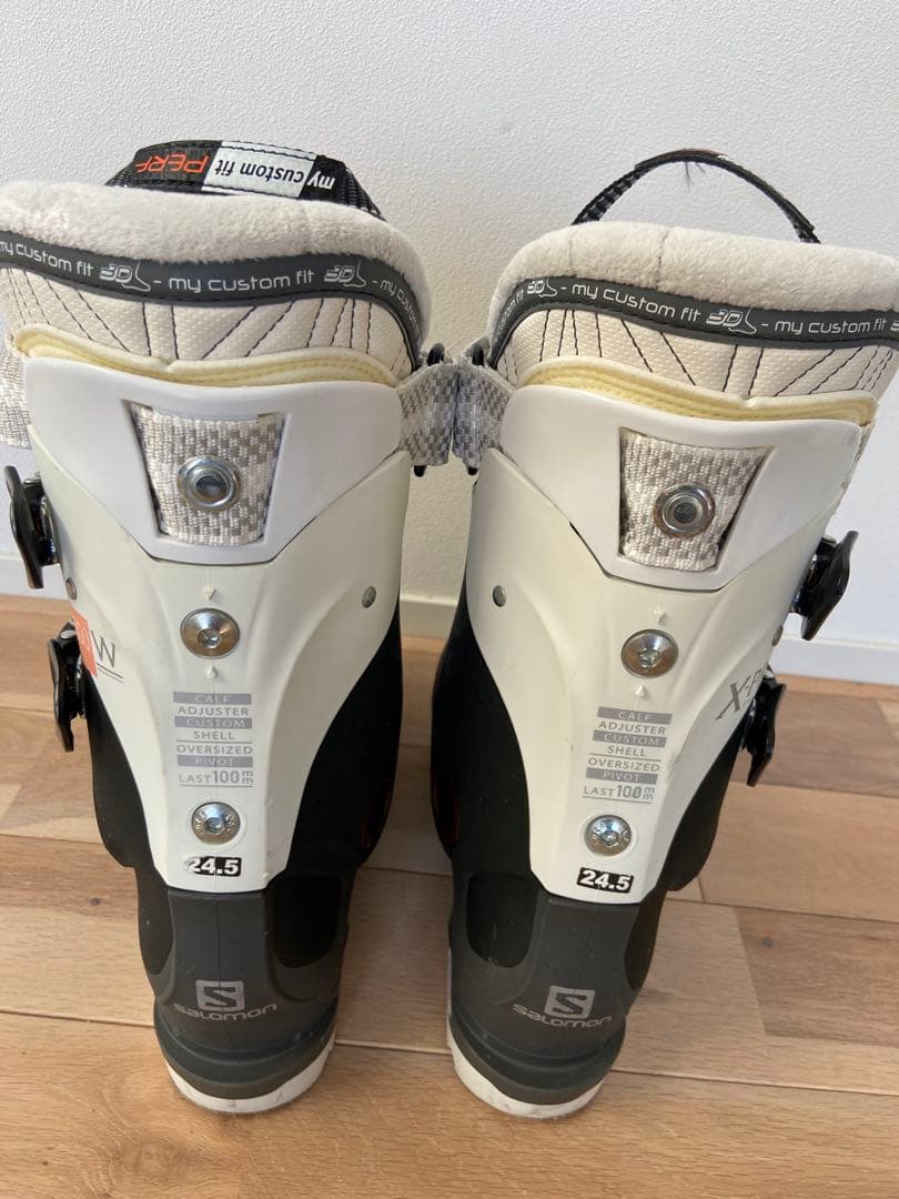 美品　サロモン　X PRO 100W 24.5cm 女性用モデル！