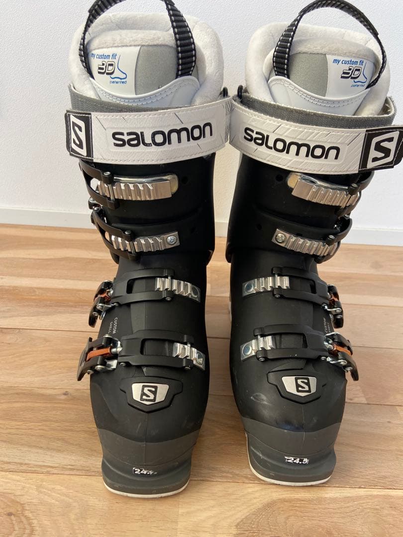 美品　サロモン　X PRO 100W 24.5cm 女性用モデル！