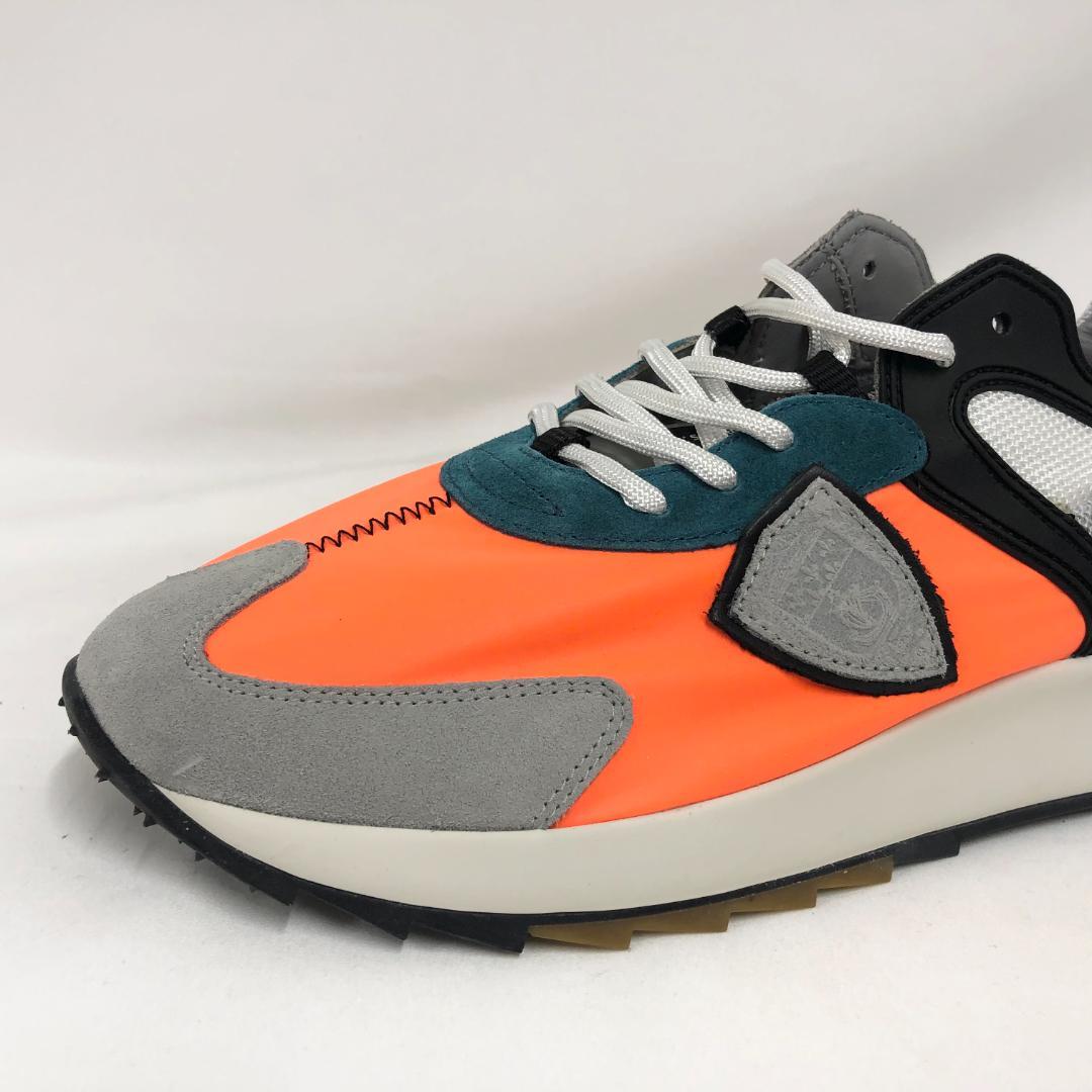 ○★新品未使用　PHILIPPE MODEL　ROYAWP　グレー　25.5cm