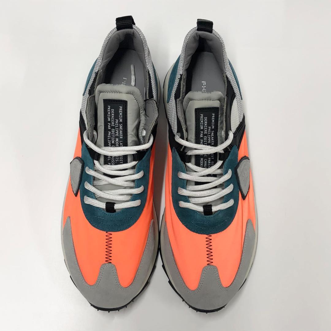 ○★新品未使用　PHILIPPE MODEL　ROYAWP　グレー　25.5cm