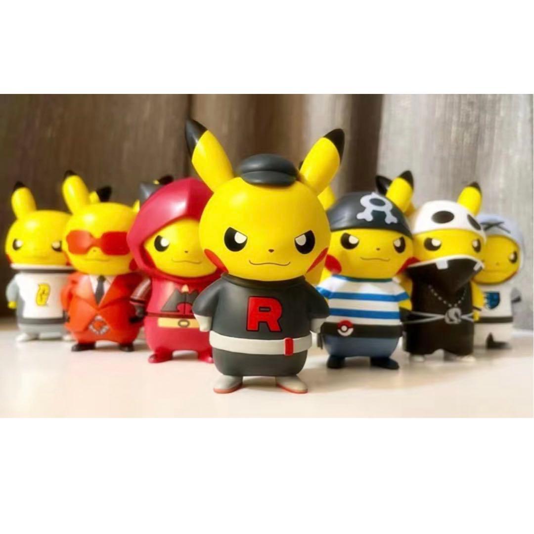 ボスごっこピカチュウ ロケット団フィギュア7体SET 中国限定 - メルカリ