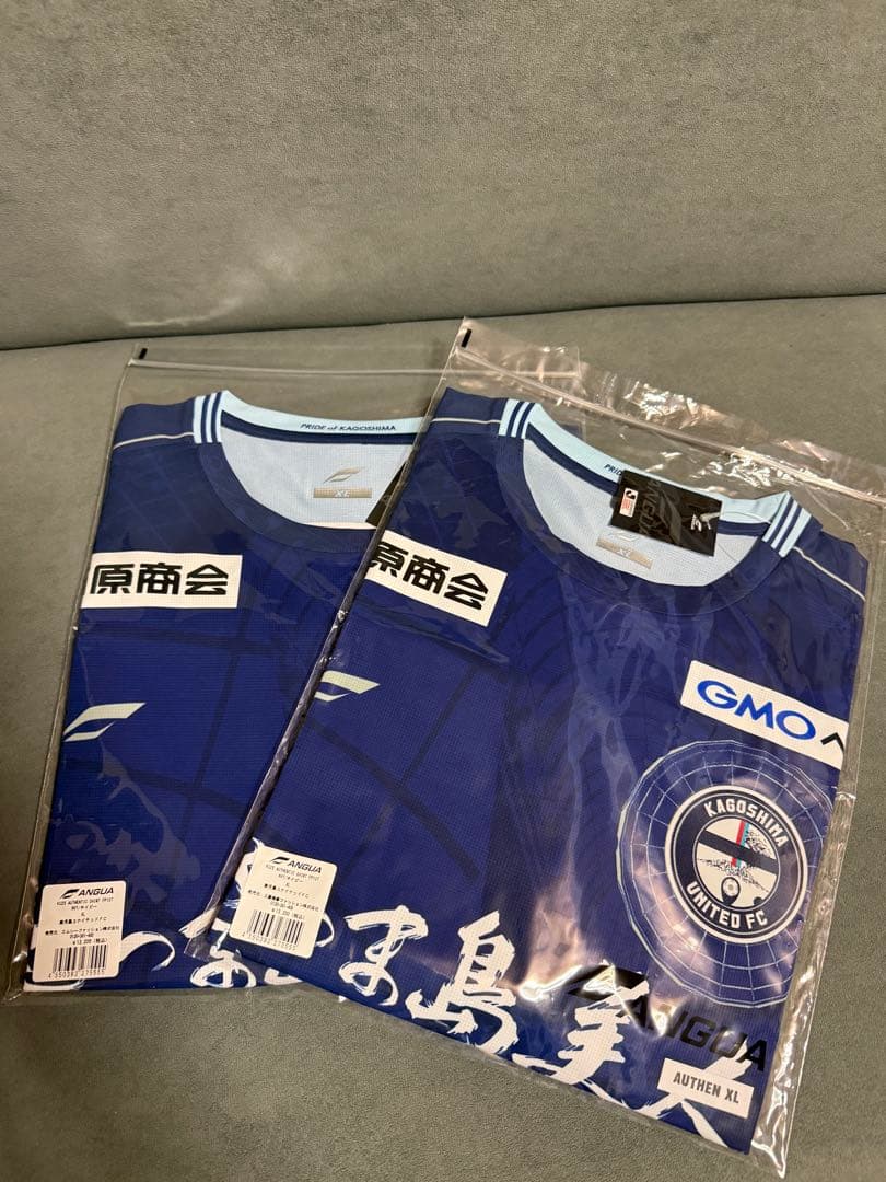 鹿児島ユナイテッド　2025シーズン　オーセンティック　ユニ　新品　２枚　XL 2025シーズン】オーセンティックユニフォーム販売について - 鹿児島