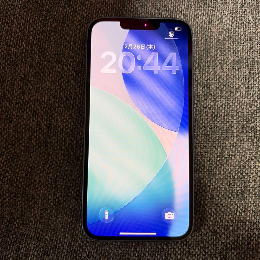 Apple iPhone 14 ブルー 本体 箱付き 128GB SIMフリー - メルカリ
