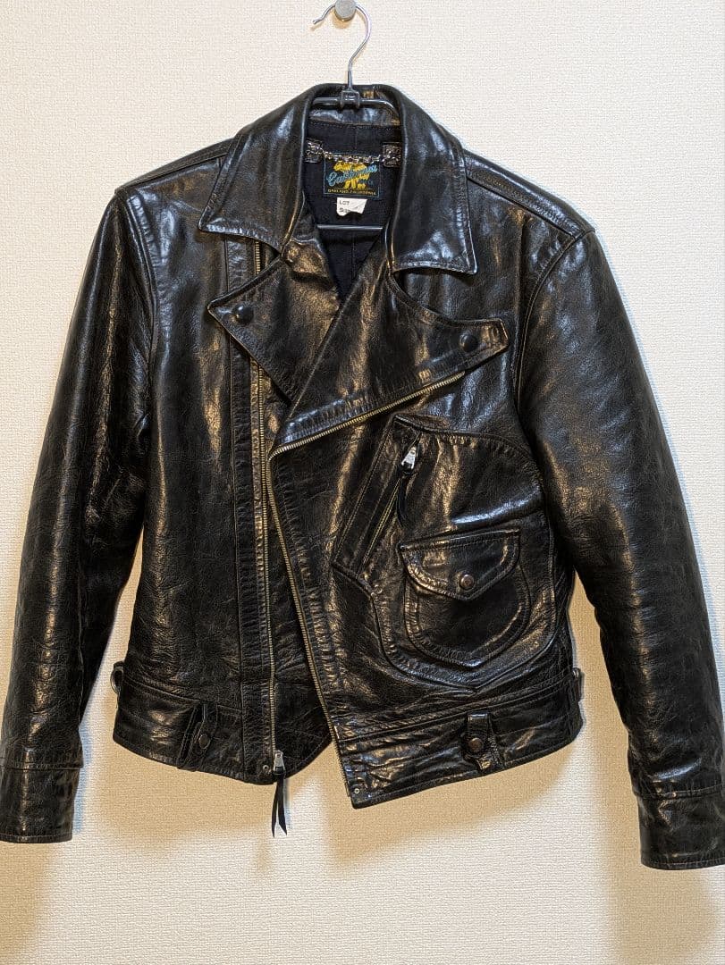 レインボーカントリー　ホースハイド　ダブルライダース 38黒 RAINBOW COUNTRY 