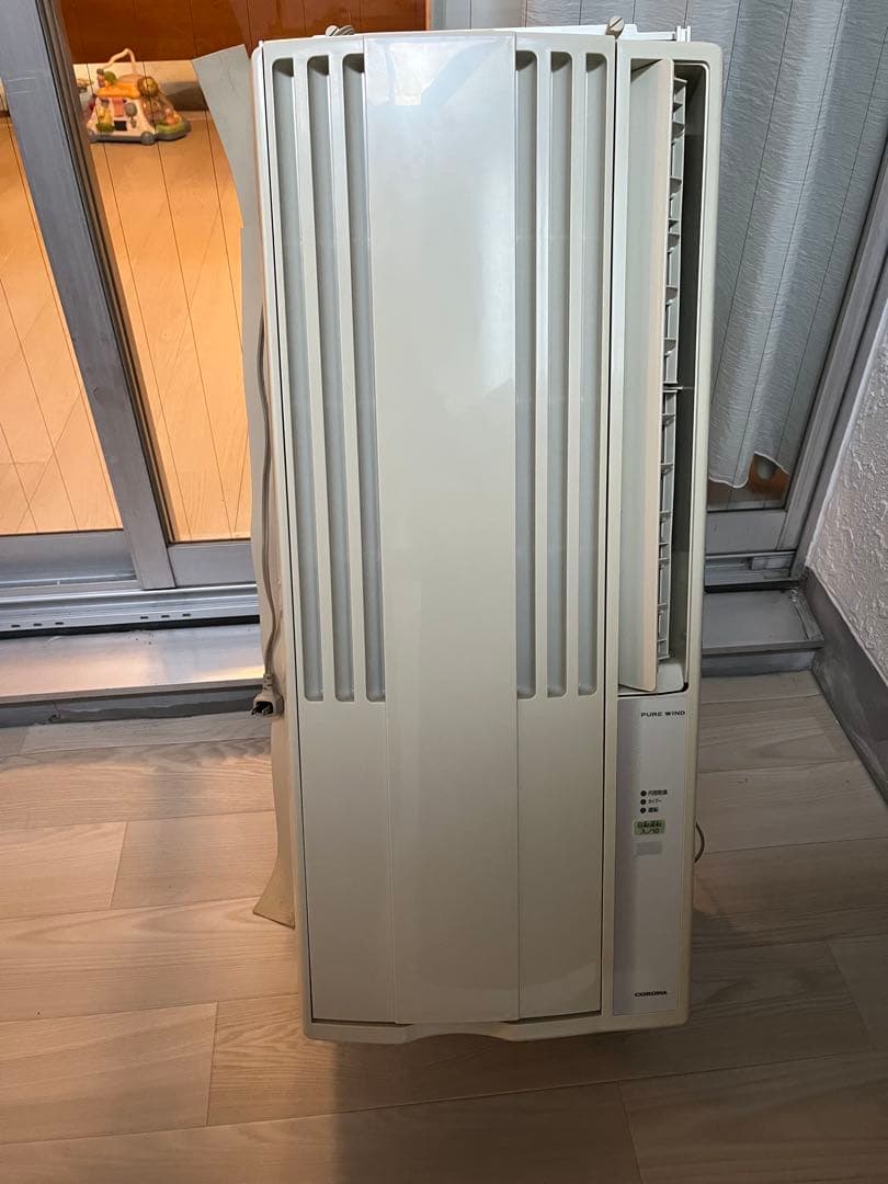【引取限定】CORONA 窓用エアコン　cw-168g ／2008年製 CORONA（コロナ） CWH-A1825R-W CORONA 窓用 エアコン 冷暖房兼用