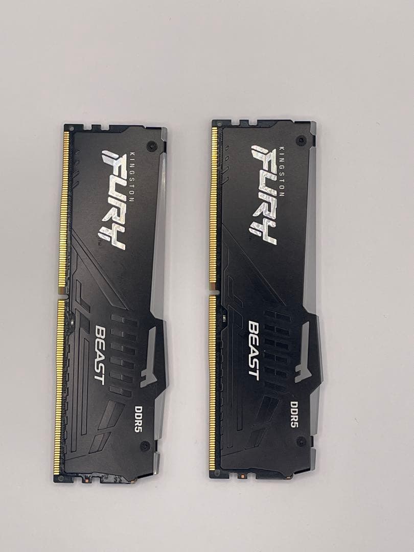 キングストン FURY RGB 16GB （8GB×２枚）DDR5 Kingston Technology FURY Beast RGB memoria 16 GB 2 x 8 GB DDR5