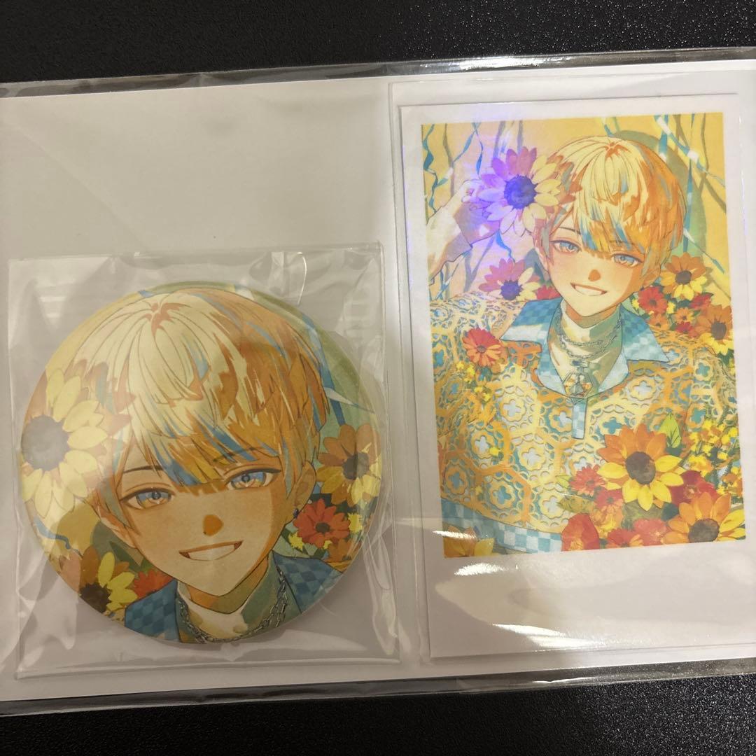 緋八マナ バースデー 2024 缶バッジ チェキ風カード - メルカリ