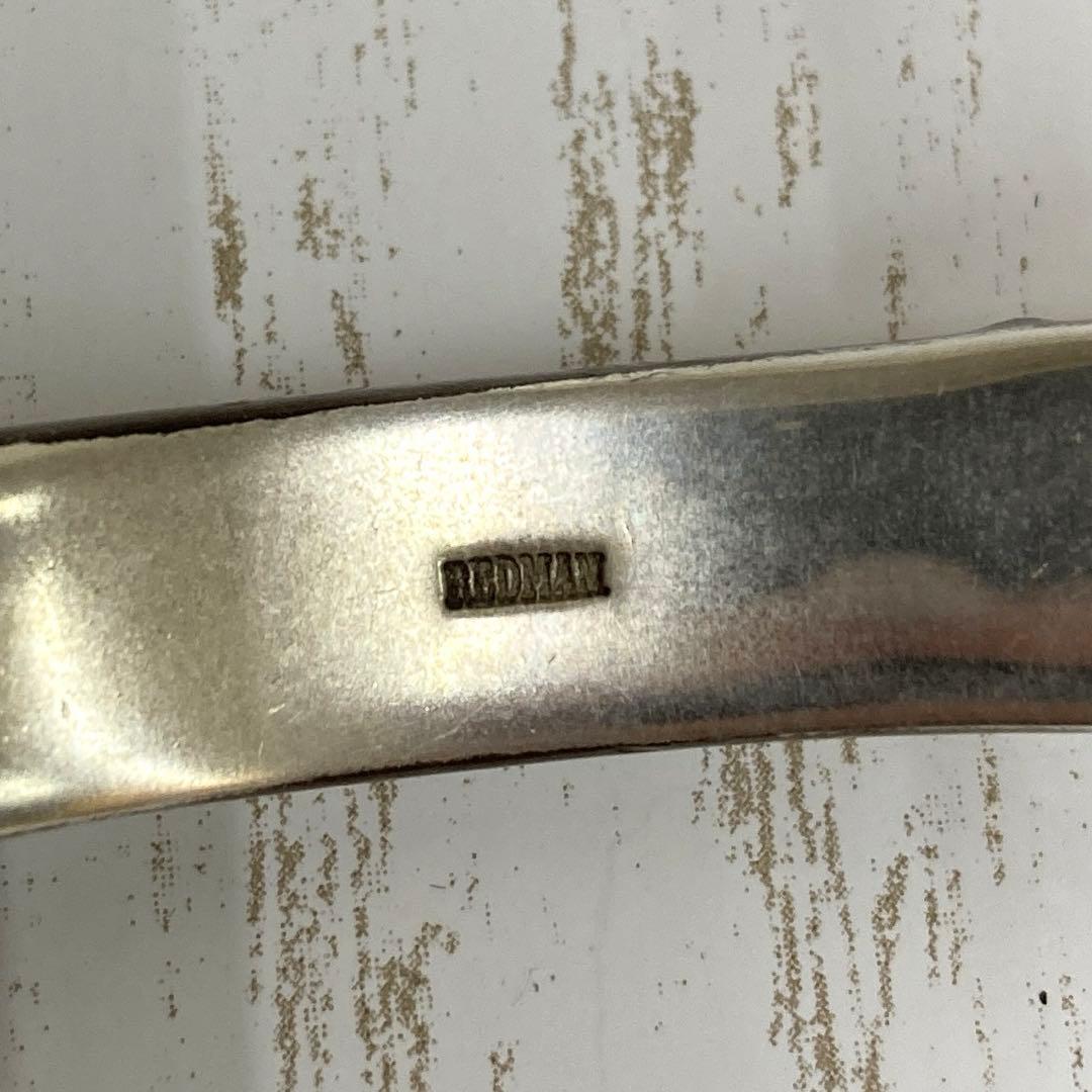 ra-2154) RED MAN レッドマン シンボルフェザーバングル シルバー