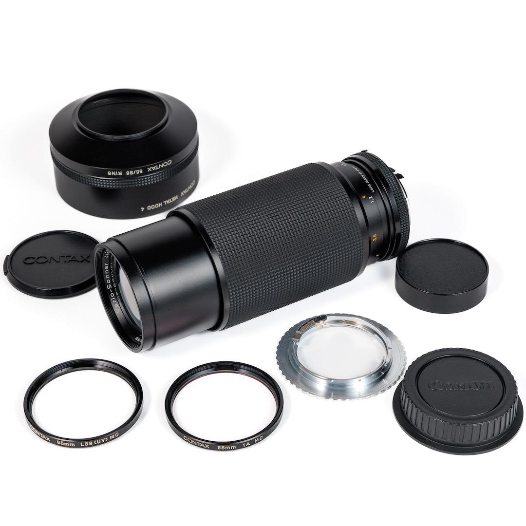 レンズ(ズーム) Contax Carl Zeiss Vario-Sonnar 80-200mm Amazon | CONTAX Carl Zeiss Vario-SonnarT* 80-200mm F4 | クローズ