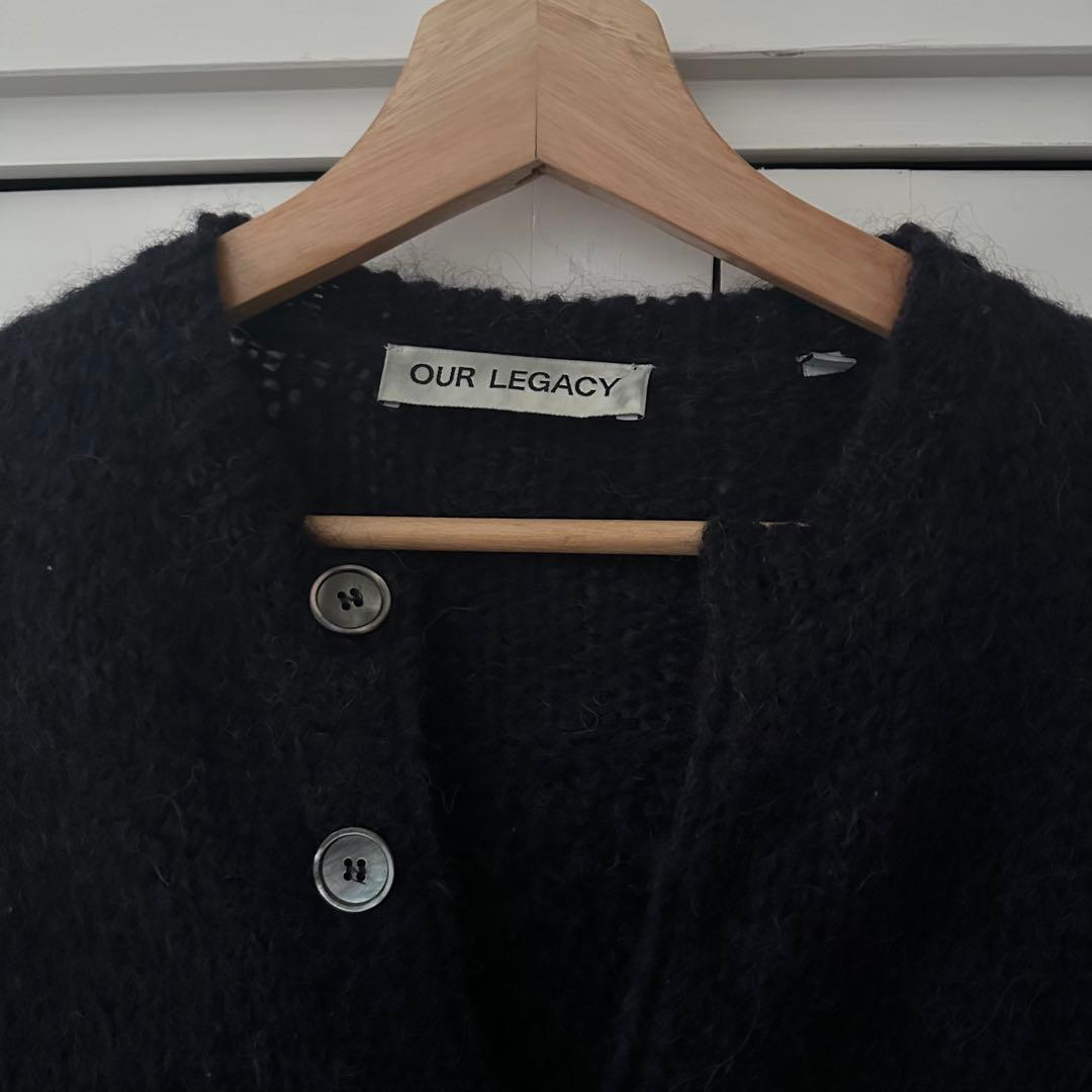 OUR LEGACY 23aw OPA CARDIGAN NAVY MOHAIR - メルカリ