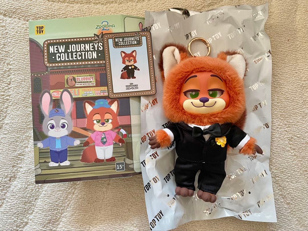 TOPTOY ディズニー ズートピア2 タキシードニックイヴニングジュディ