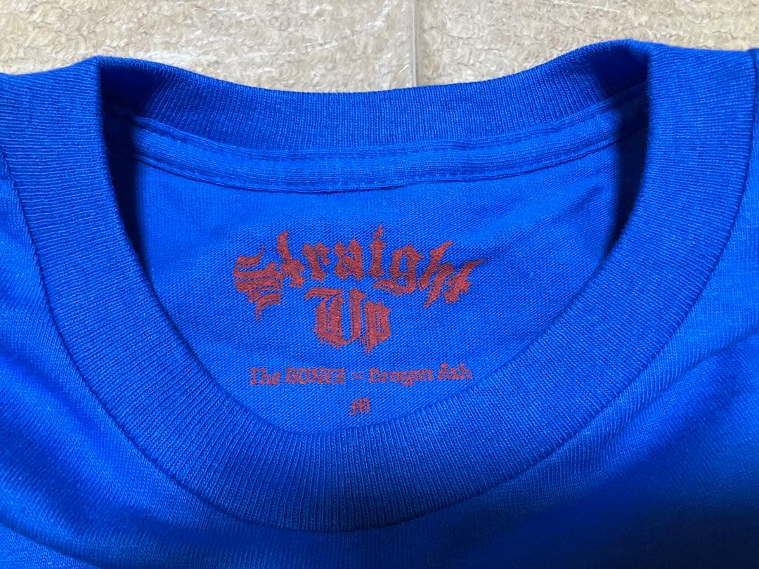 Straight Up 追加公演限定 Tシャツ M ブルー Blue