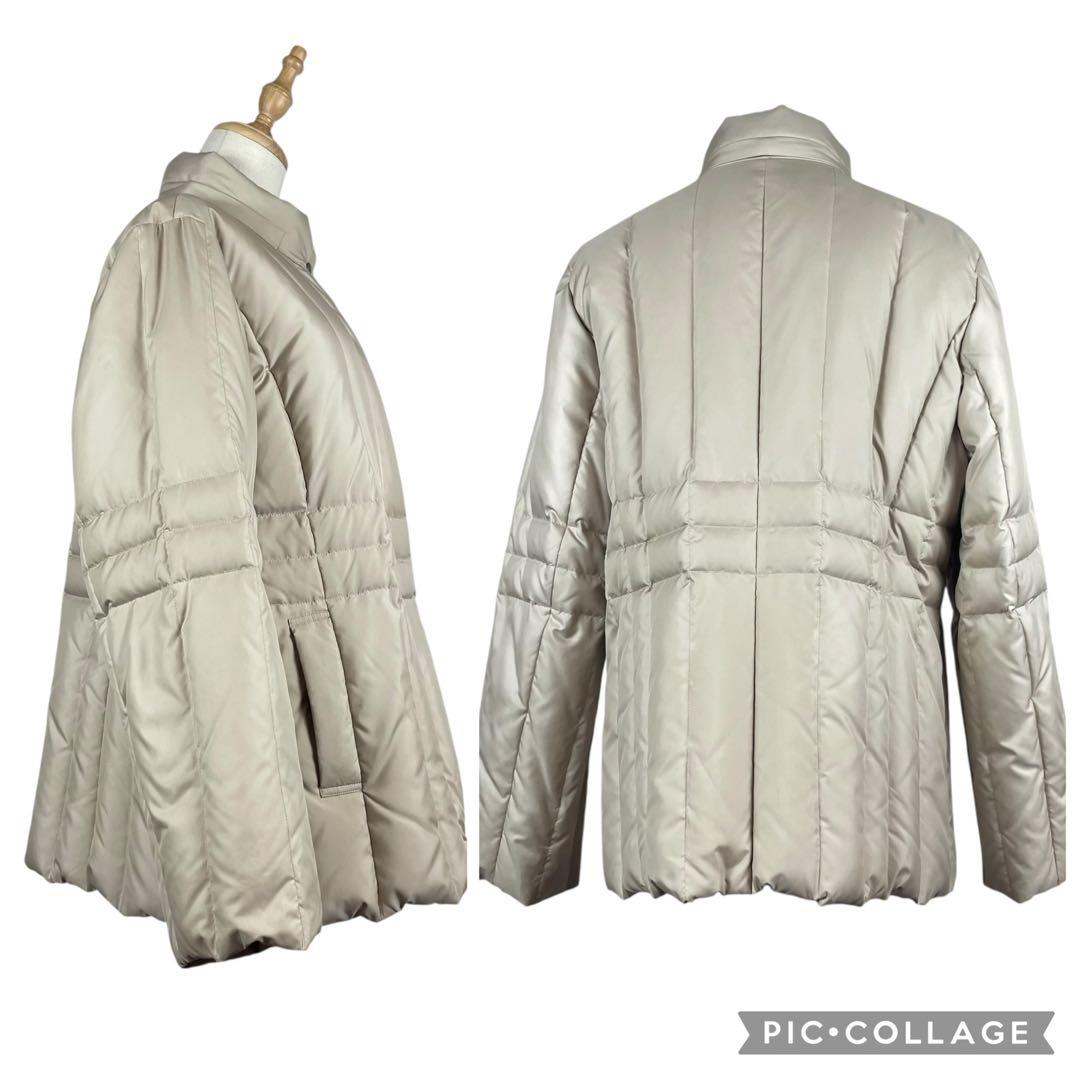 バーバリーロンドン☆ダウンジャケット ベージュ 大きいサイズ ノバ