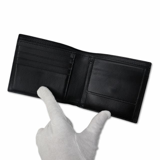 CELINE バイフォールドウォレット / クロコダイル型押しカーフスキン