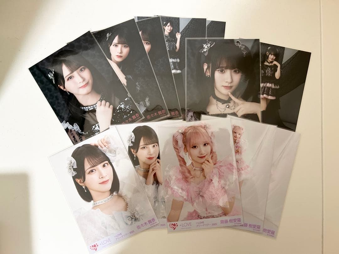 LOVE イコラブ 佐々木舞香 齋藤樹愛羅 生写真 まとめ売り - メルカリ