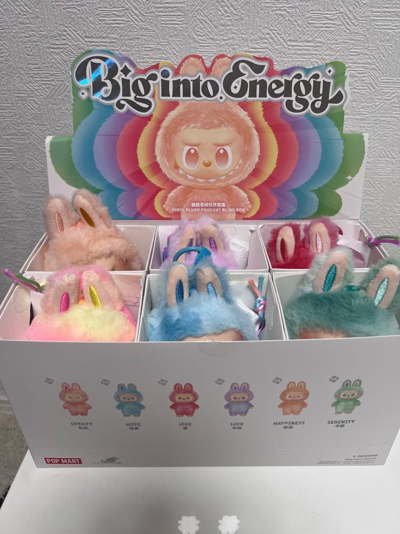 POPMART ラブブ Labubu Big into energy 6種セット - メルカリ