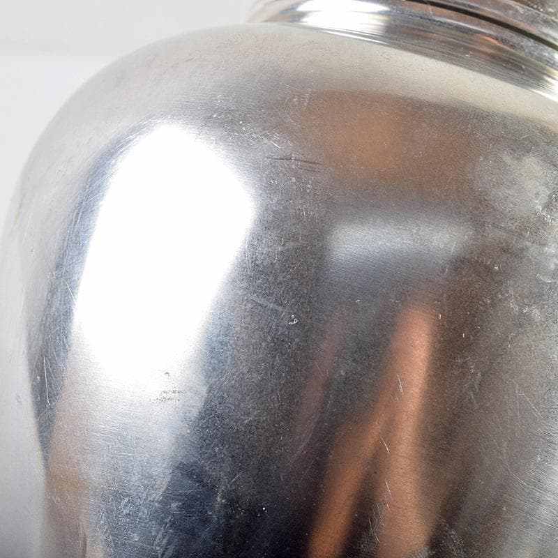 煎茶道具 浪華錫半造 上錫製 茶壷 茶心壷 約644g 共箱 M R8521 - メルカリ