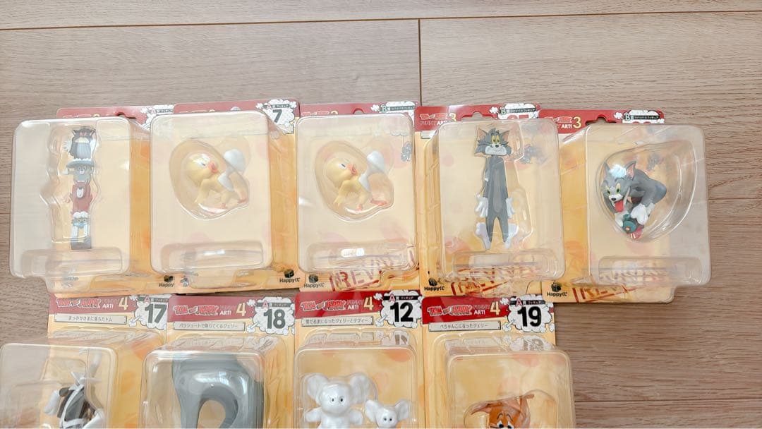 トムとジェリー　ハッピーくじ　フィギュア　まとめ売り 13個セット