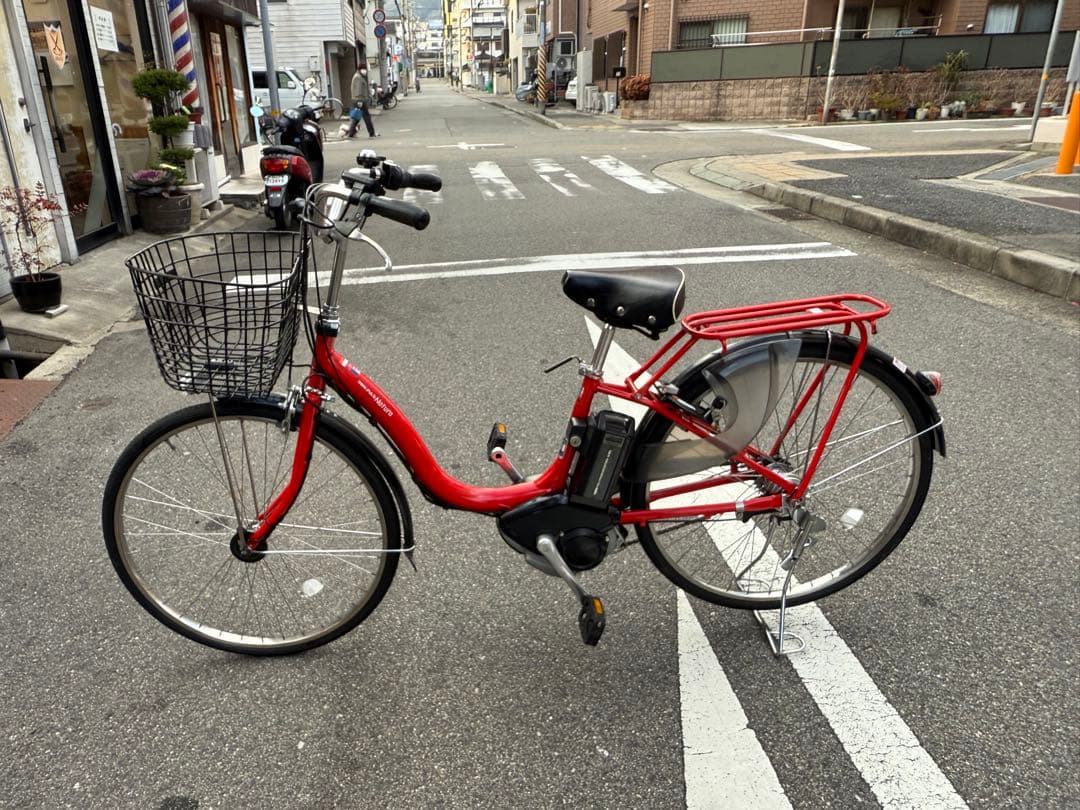 自転車店整備済み】YAMAHA 電動アシスト自転車 ヤマハ YAMAHA PAS mina ミナ 2024 電動アシスト自転車 15.8Ah 26