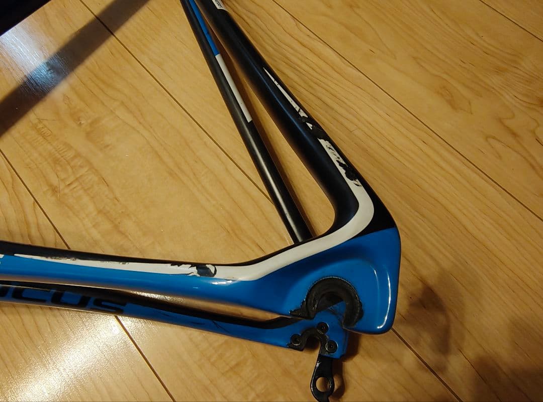 focus cayo evo3.0 フレームセット 青黒 XS48サイズ - メルカリ