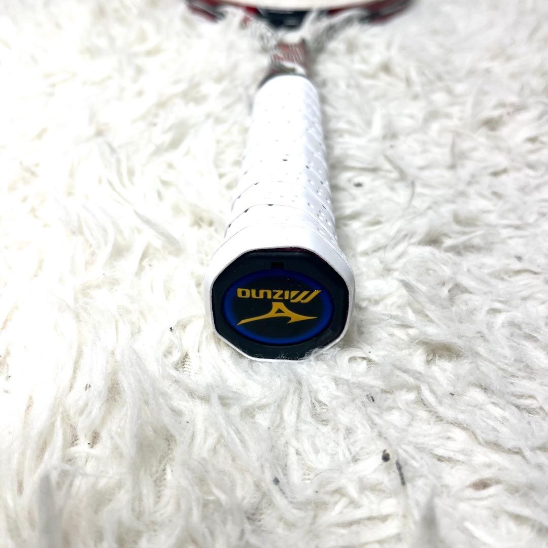 美品】ミズノ XYST T1 0U 最終型 ソフトテニス ラケット レッド - メルカリ