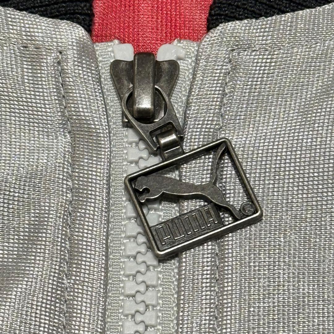 タグ付き XL】プーマ スカジャケット スカジャン シルバー ジャージ y2k