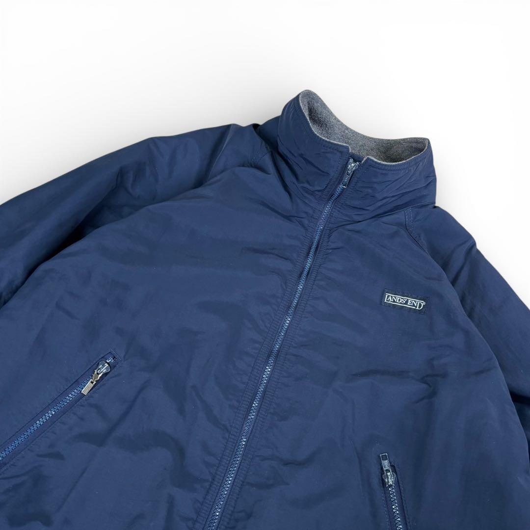 90s USA製 Lands' Endウォームアップジャケット - メルカリ