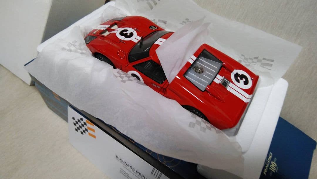 1/18 エグゾト RLG18044 フォード GT40 MkⅡ #3