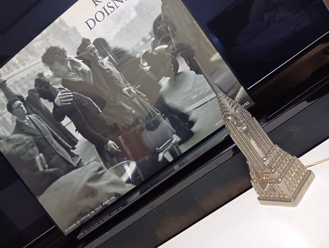 1980's ロベール ドアノー フランス製 パリ市庁舎前のキス ポスター